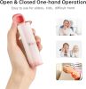 Weekly Pill Organizer, Large Travel Pill Bo, Am Pm Twice Daily Pill Case with Rotatable Handle, Pill Holder Container for Vitamin, Medicine