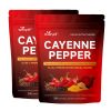 Chili pepper softgel supplement to support leg vein, heart, and vascular health. Contains vitamins C, D3, and K2, as well as extracts of grape seed